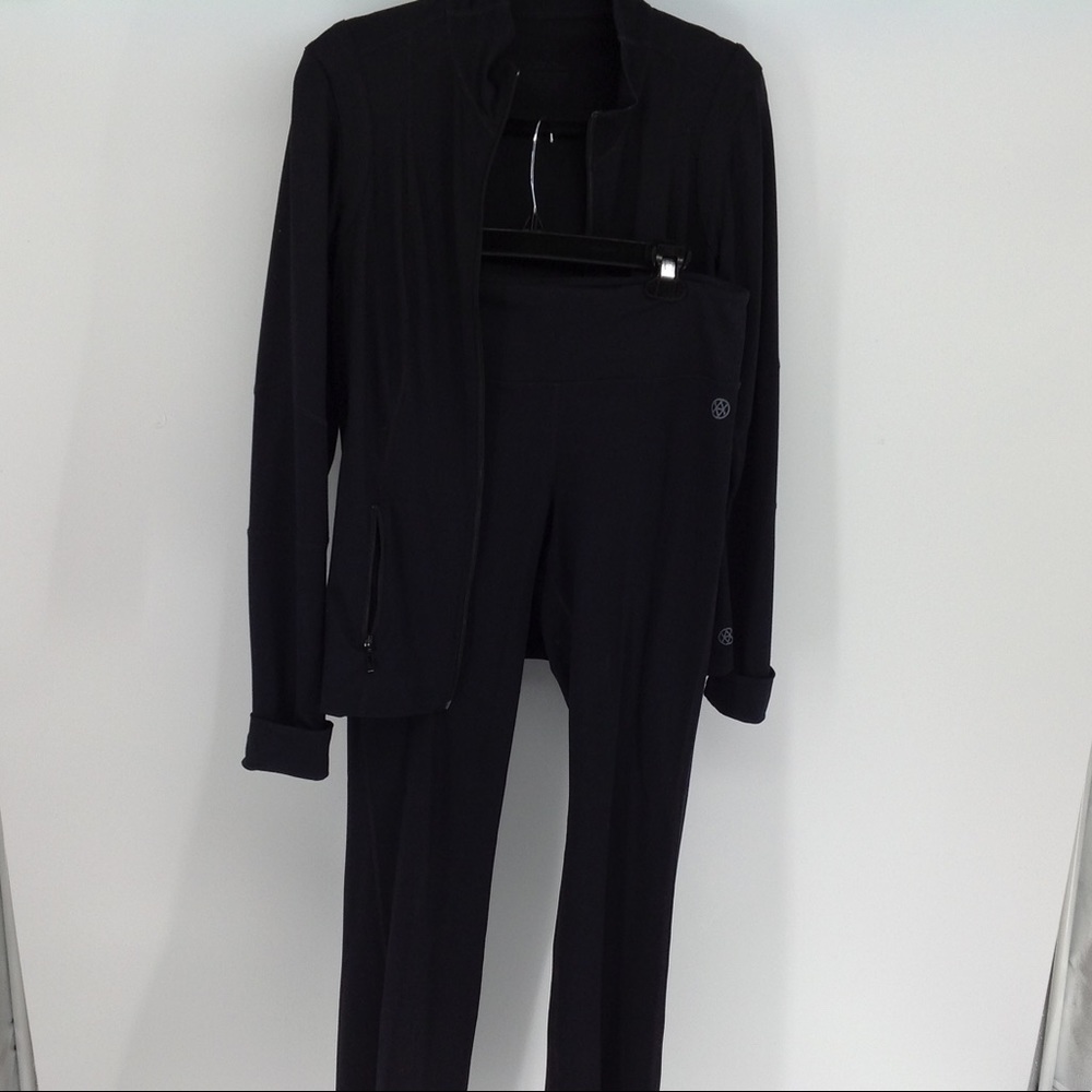 CAbi Athletic jacket and pants set - black